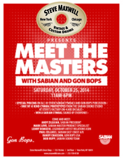 Steve Maxwell Presents Meet The Masters With Gon Bops Gon Bops